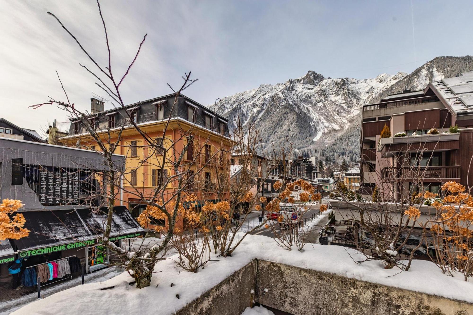 Duplex Aiguille Du Midi Large Terrasse - Happy Rentals Chamonix Esterno foto