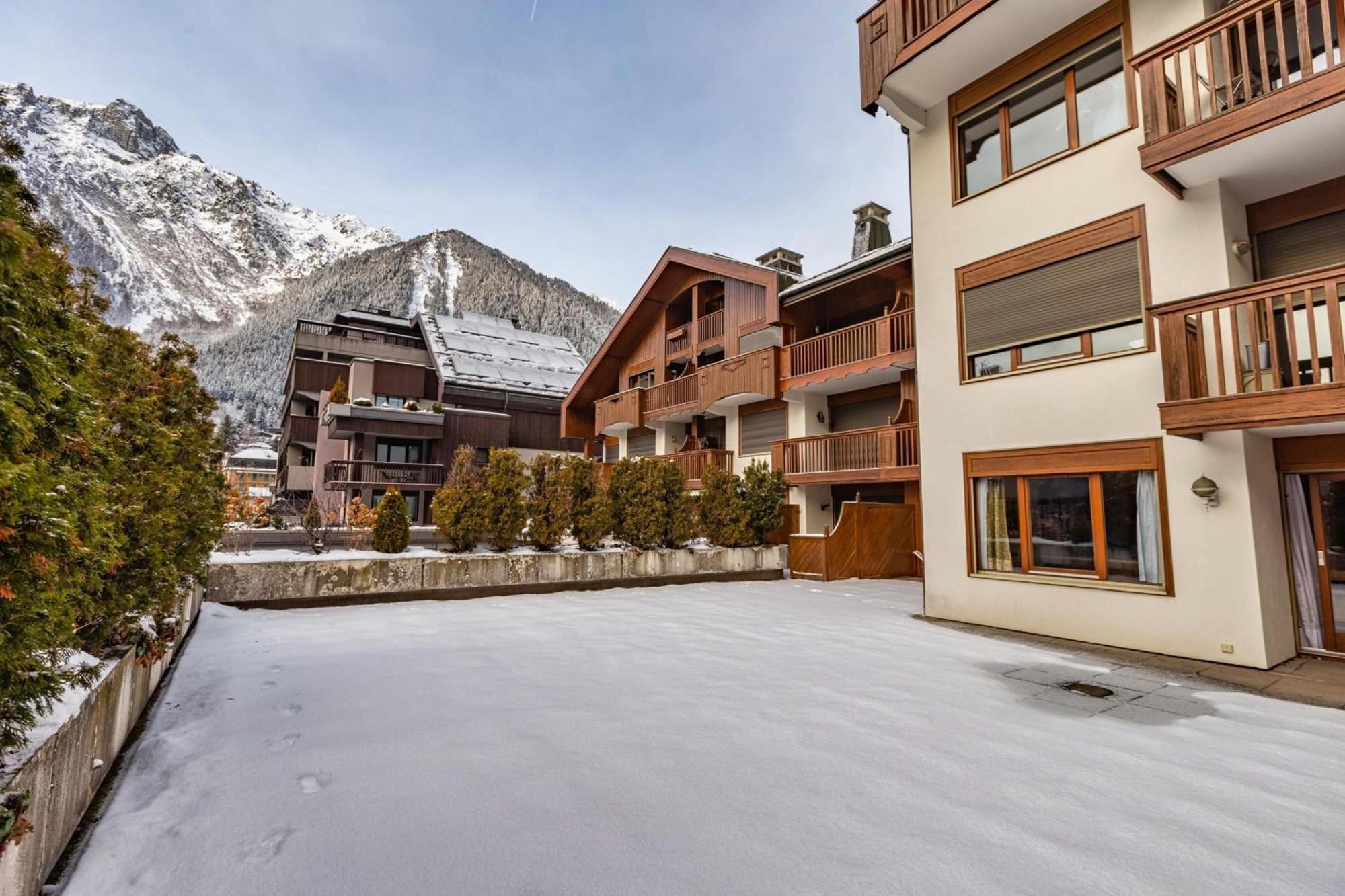 Duplex Aiguille Du Midi Large Terrasse - Happy Rentals Chamonix Esterno foto