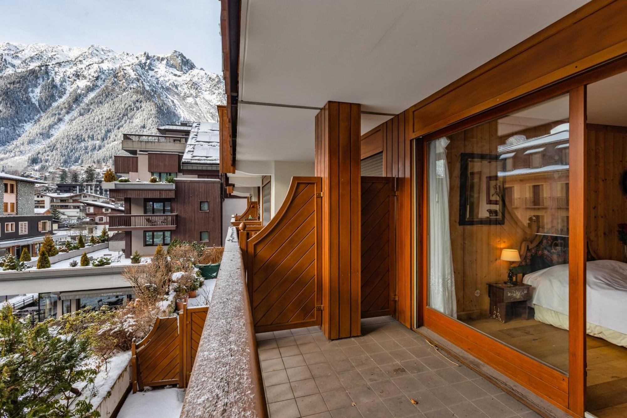 Duplex Aiguille Du Midi Large Terrasse - Happy Rentals Chamonix Esterno foto
