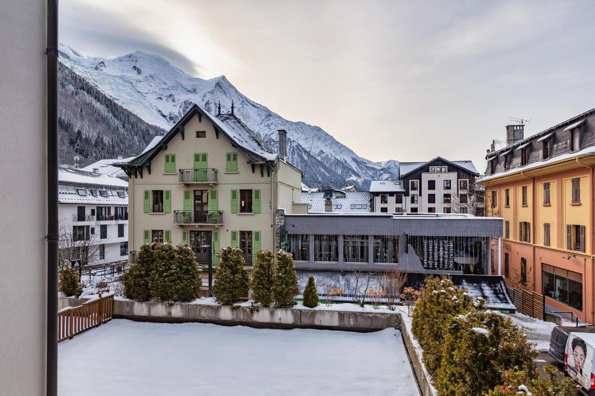 Duplex Aiguille Du Midi Large Terrasse - Happy Rentals Chamonix Esterno foto