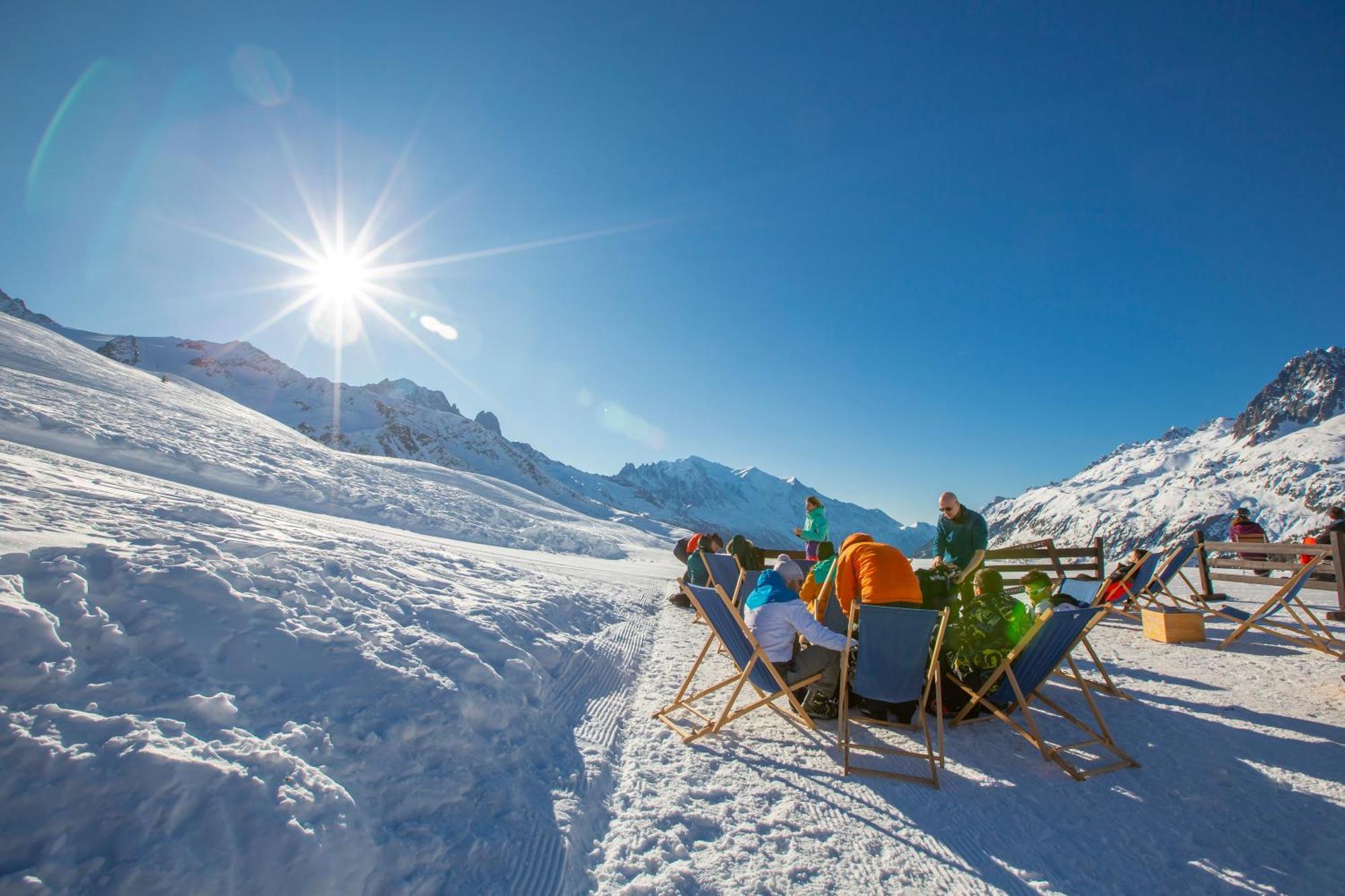 Duplex Aiguille Du Midi Large Terrasse - Happy Rentals Chamonix Esterno foto