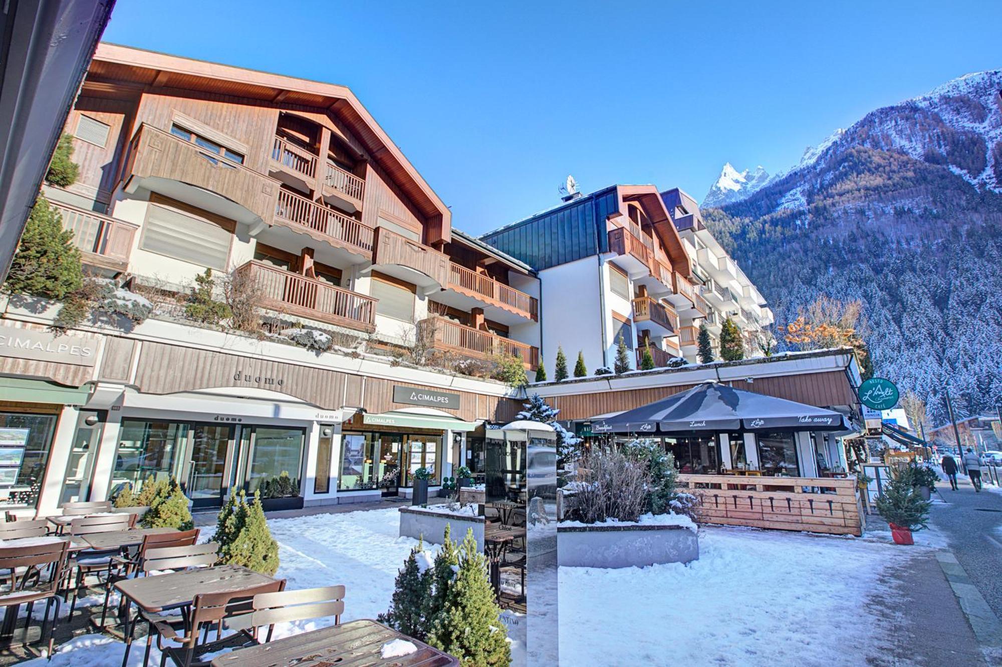 Duplex Aiguille Du Midi Large Terrasse - Happy Rentals Chamonix Esterno foto